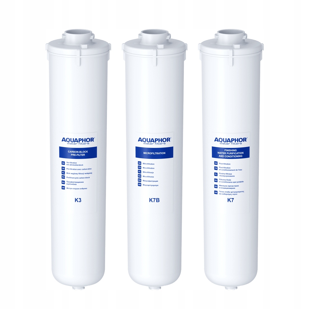 Sada náplní Aquaphor K3, K7B a K7